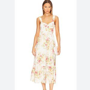 NWT Yumi Kim Monique Midi Dress in New Day Ivory size medium